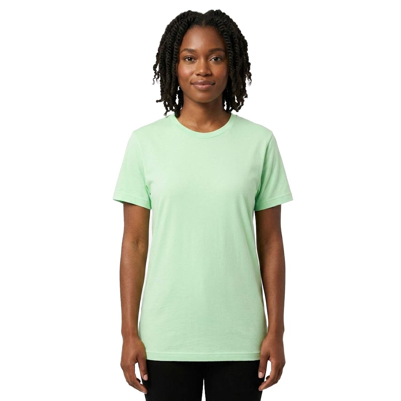 Tultex Fine Jersey Crewneck Short Sleeve T-Shirt with Smooth Print Surface